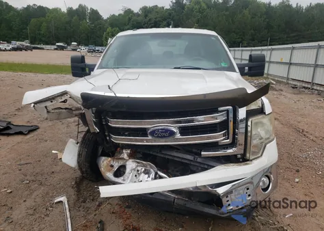 2013 Ford F150 Super Cab из США, поврежденный, VIN 1FTEX1CM5DFD23808